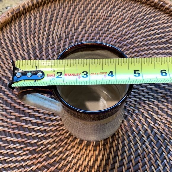 Vintage Brown Ceramic Sun Coffee Mug “Let your‎ Light Shine” Sunset Studios - Picture 8 of 8